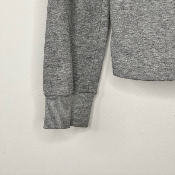 🔴 SOLD Converse Hoodie Gray Graphic Crew Neck - Picture 7 of 7